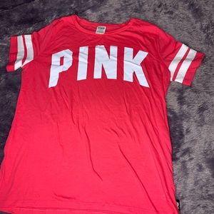 Victoria’s Secret pink shirt